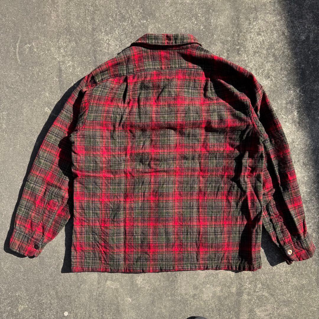 はち PENDLETON 60s シャドーチェックボードシャツ キムタク
