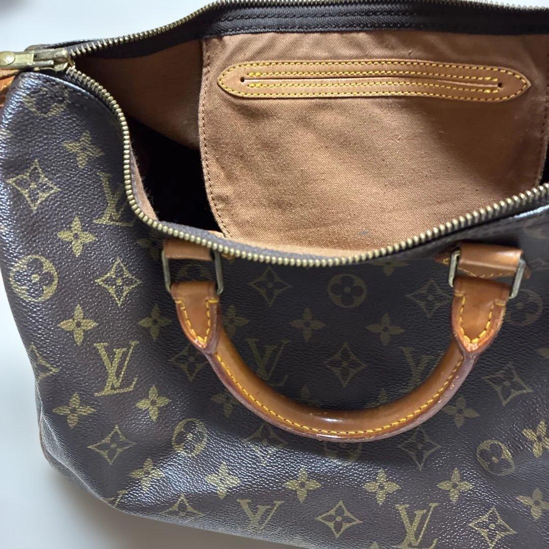 Louis Vuitton ミニボストンバッグ ブラウン　ヴィンテージ品