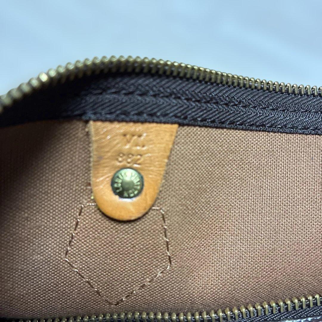 Louis Vuitton ミニボストンバッグ ブラウン　ヴィンテージ品