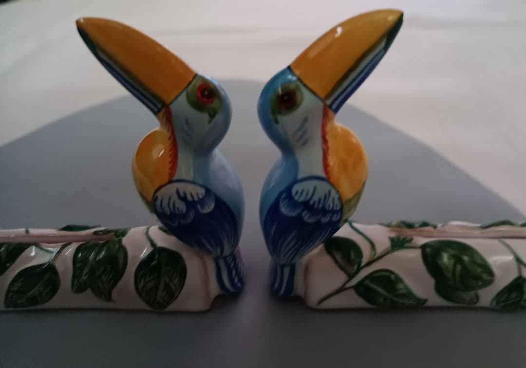 HERMES　エルメス　ツゥカン　カードスタンド　バード　インテリア　オブジェ