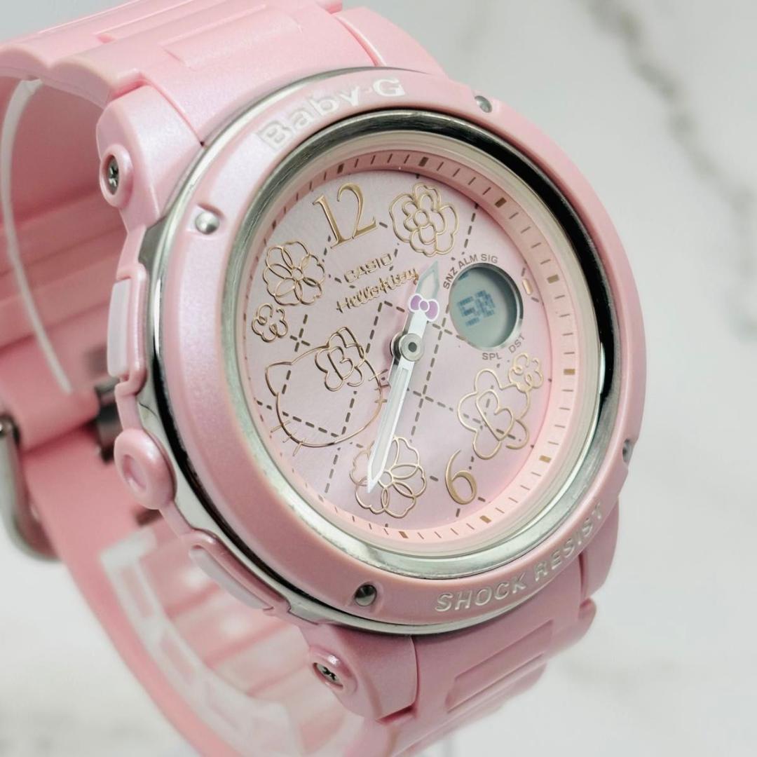 CASIO Baby-G キティ BGA-150KT レディース ピンク 腕時計