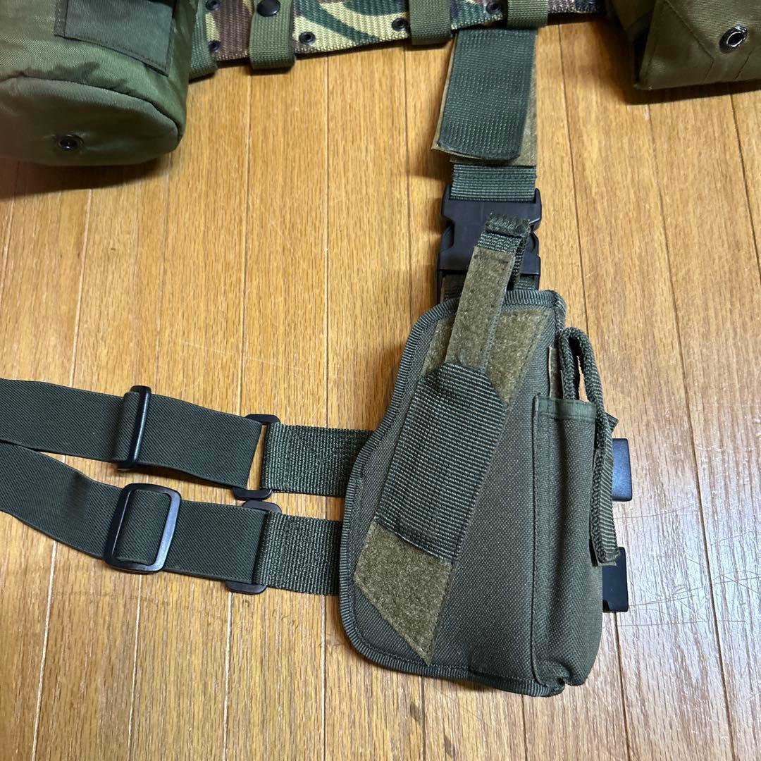 アメリカ軍 TLBV タクティカルロードベアリングベスト　水筒　マガジン入ら等