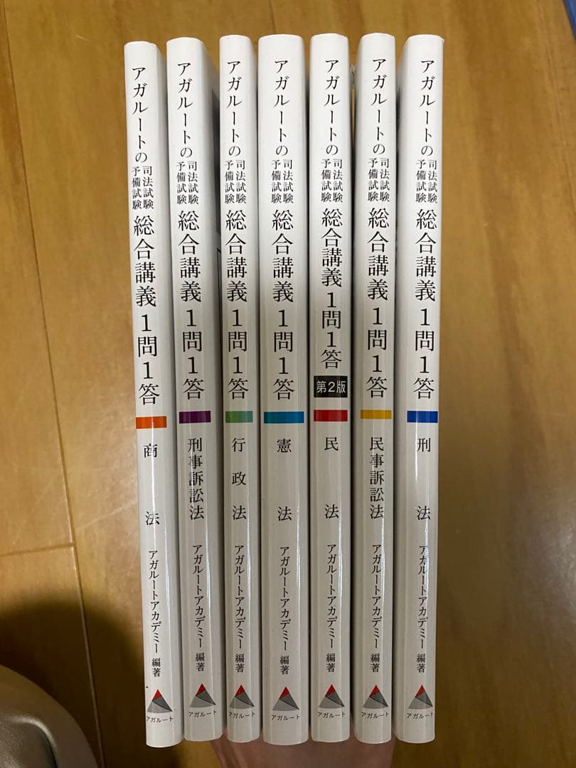 アガルートの司法試験・予備試験 総合講義1問1答 【基本7法】