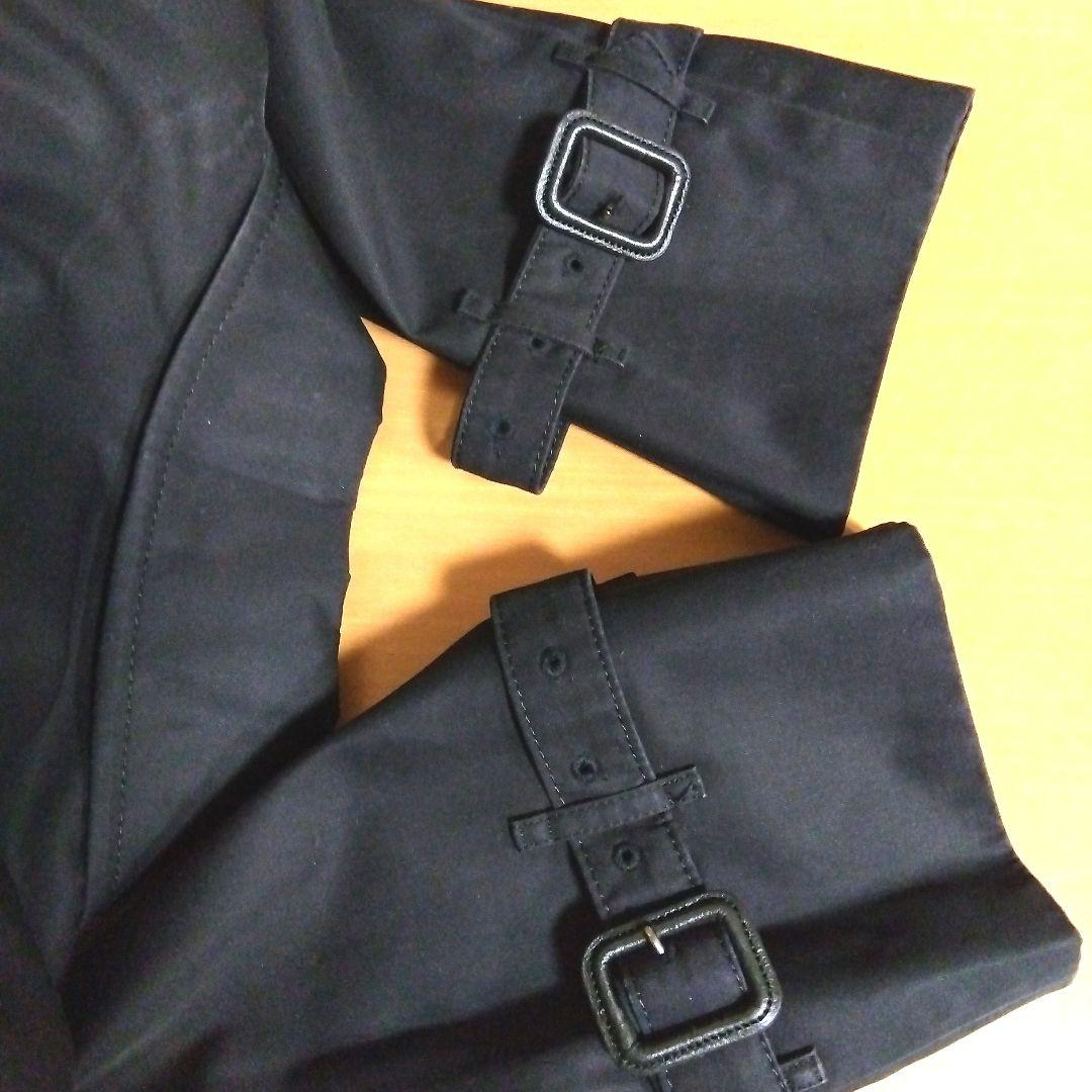 バーバリーロンドン トレンチコート 黒 M ノバチェック ライナー付