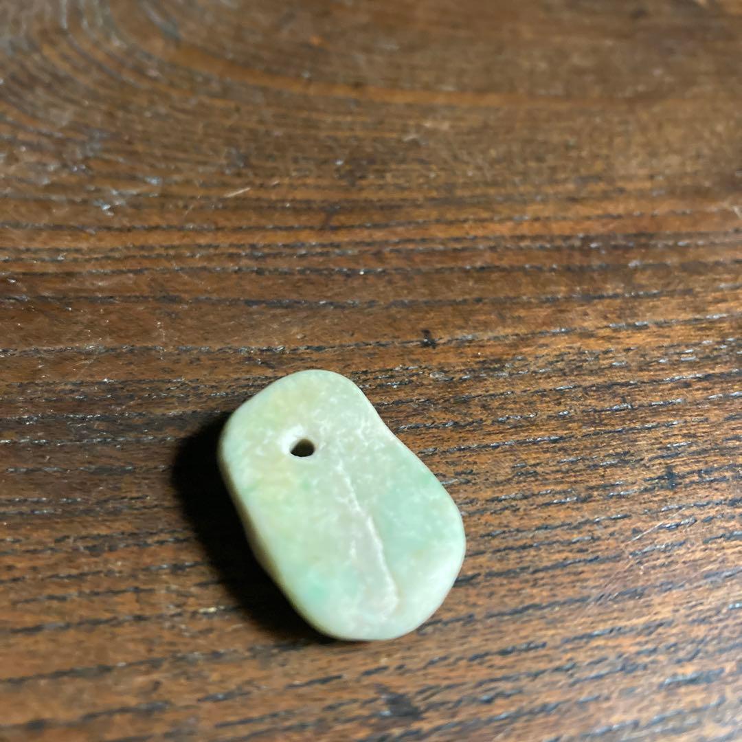 赤札閉店セール❗️【ギャラリー三益】古美術　翡翠勾玉