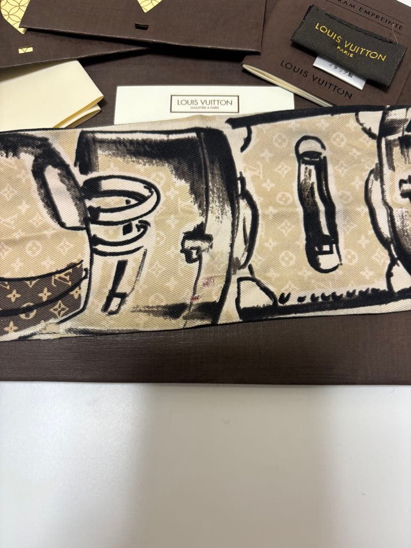 Louis Vuitton バンドー スカーフ ヴィトン