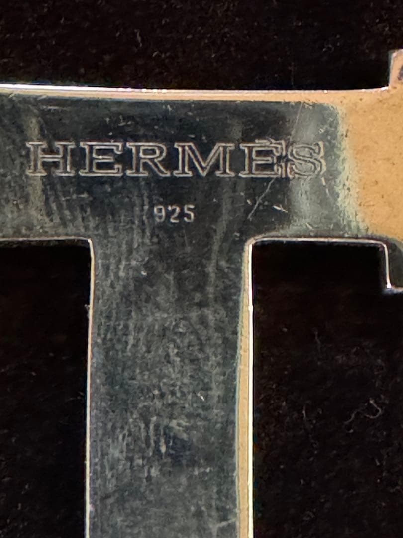 HERMES 925シルバー マネークリップ