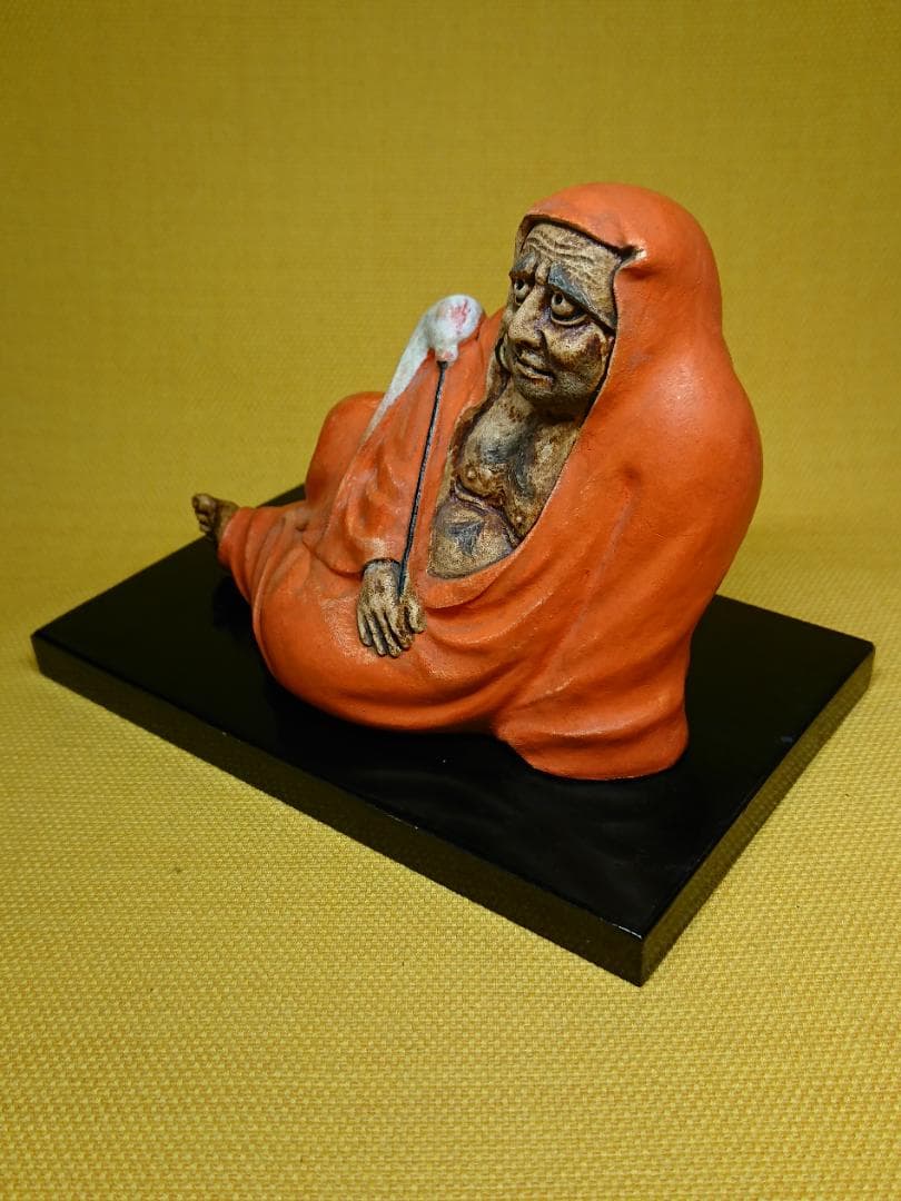 人形　だるま　陶器　オブジェ　置物　インテリア　工芸品　美術品　A2561