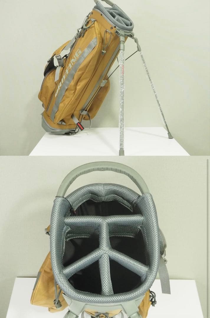 新品 ブリーフィング ゴルフ バッグ CR-4 スタンド キャディバッグ