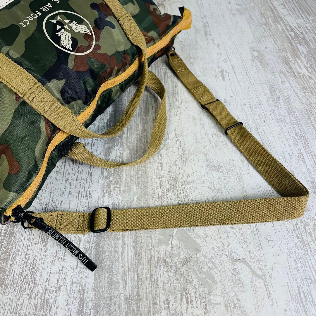 【美品】TOYS McCOY ヘルメットバッグ　トゥイティー　迷彩【2way】