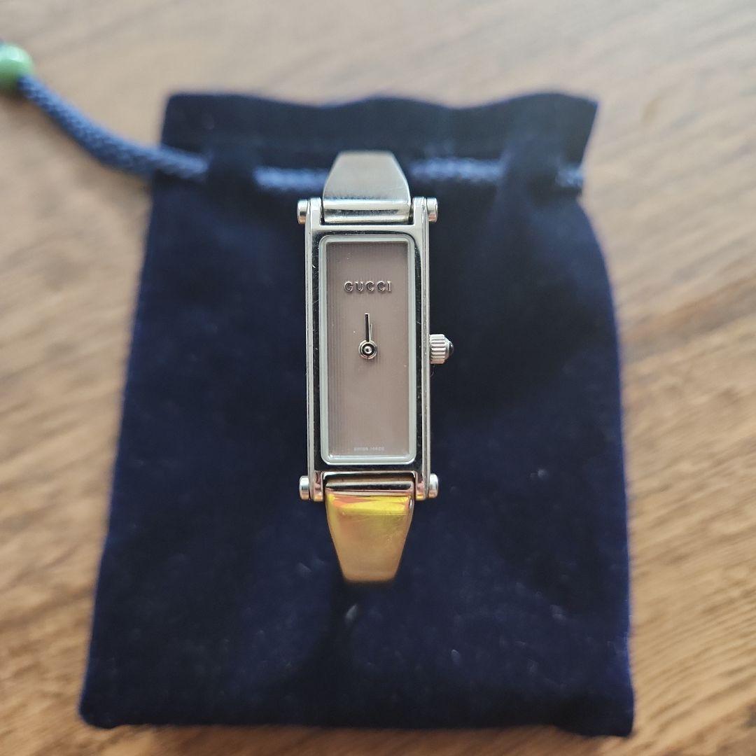 GUCCI 1500 L 腕時計 ステンレススチール