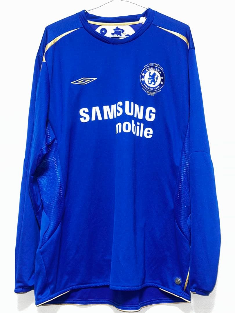 チェルシーFC　ユニフォーム　2005/06 ホーム　100周年