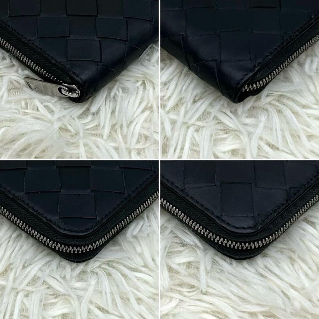 ［美品］RFID内蔵 BOTTEGA VENETA イントレチャート 長財布