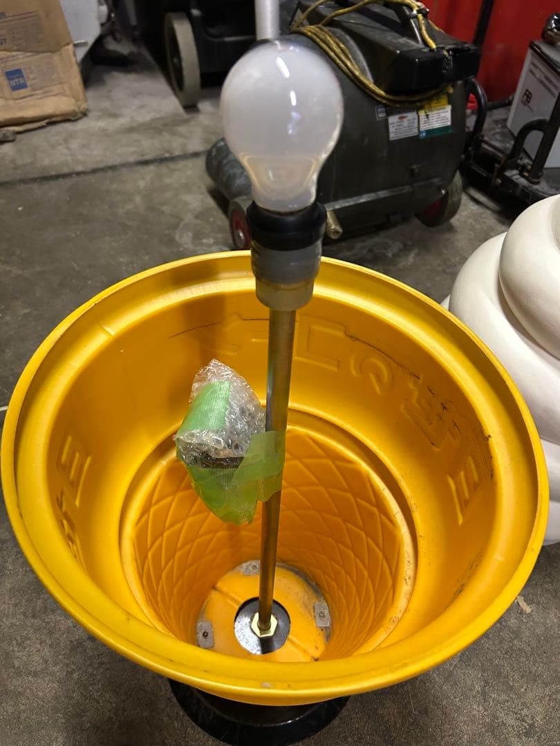 日世のコーン 照明 ソフトクリーム 当時物 スタンドライト インテリア