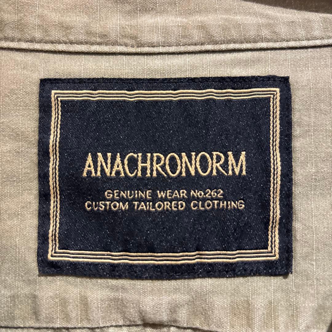 anachronormアナクロノーム　シャツカーディガン　02