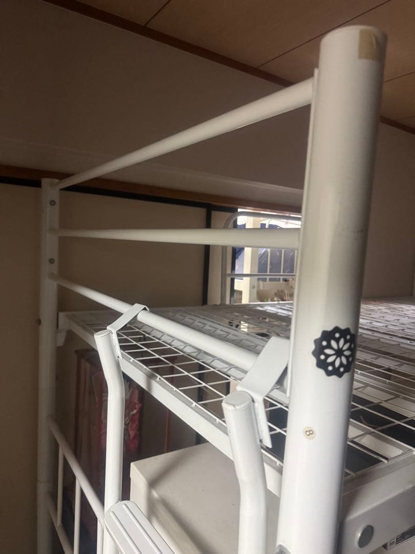 ロフトベッド　ホワイト　 だんご