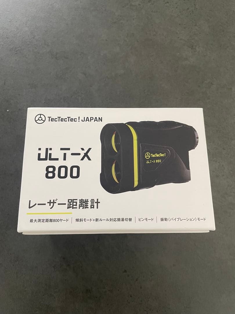 TecTecTec! UL-T X 800 ゴルフ用距離計