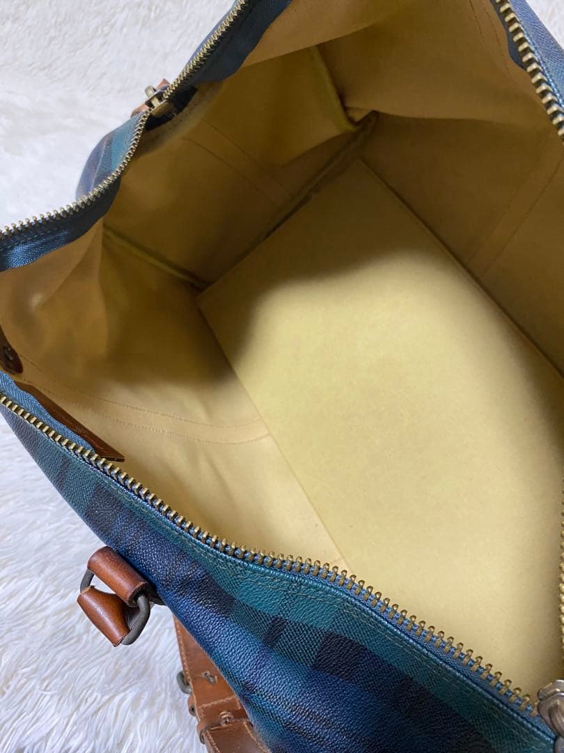 POLO RALPHLAUREN ボストンバッグ 2WAY PVCレザー 大容量