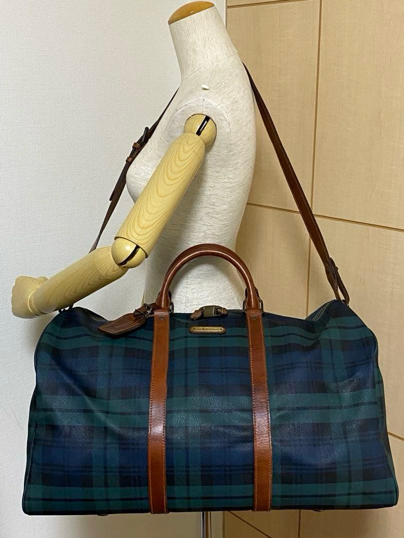 POLO RALPHLAUREN ボストンバッグ 2WAY PVCレザー 大容量