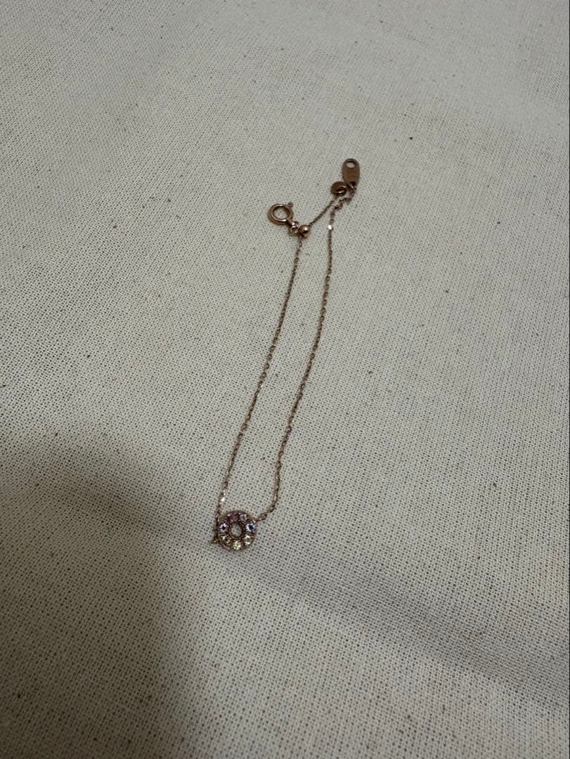 ete エテ K10PG 一粒 ブレスレット ピンクゴールド #ete