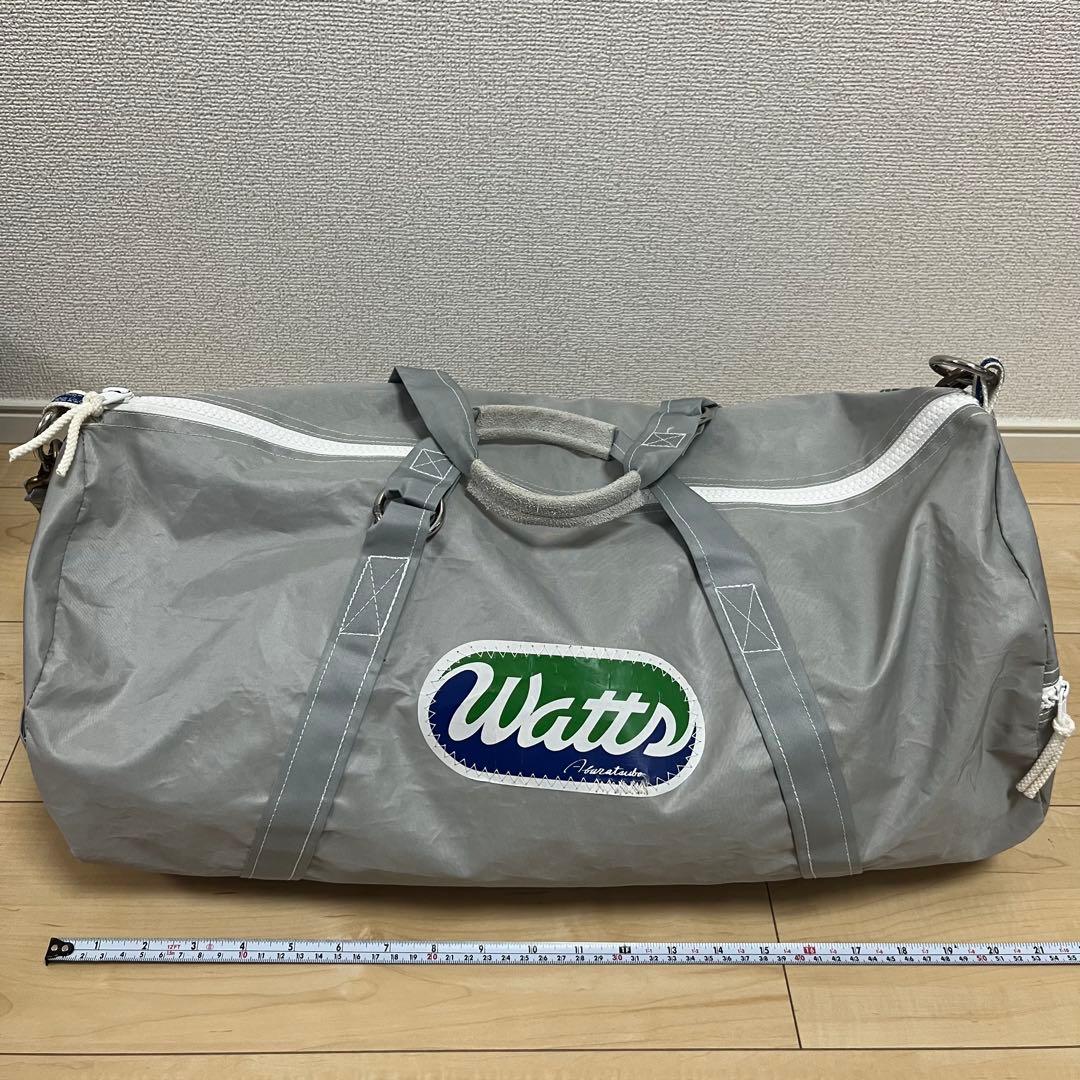 【人気モデル・美品】Watts ワッツ　ダッフルバッグ　ドラムバッグ