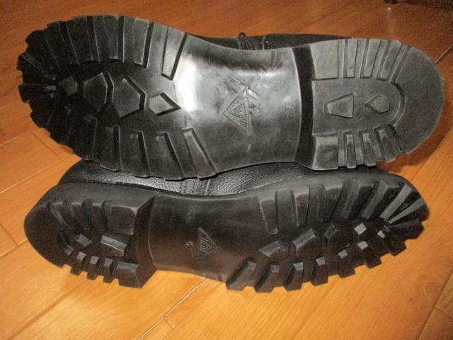 ８０年代　フランス軍　２バックル　コンバットブーツ　ミリタリーブーツ　２８　未使