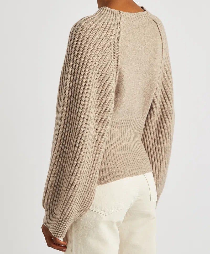 ステラマッカートニー　カシミヤ　ラグラン　ニット　ベージュ　38