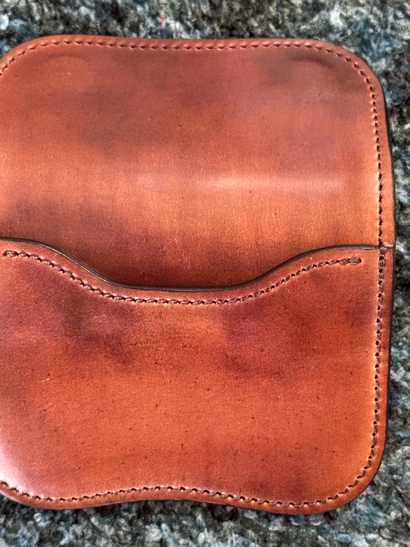 ラストクロップス　タング　シェルコードバン　マーブル　ホーウィンスタンプ　未使用