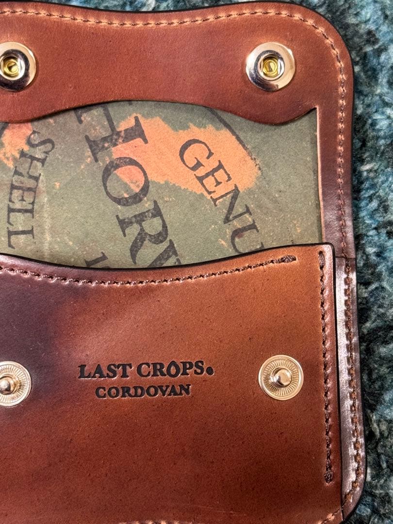 ラストクロップス　タング　シェルコードバン　マーブル　ホーウィンスタンプ　未使用