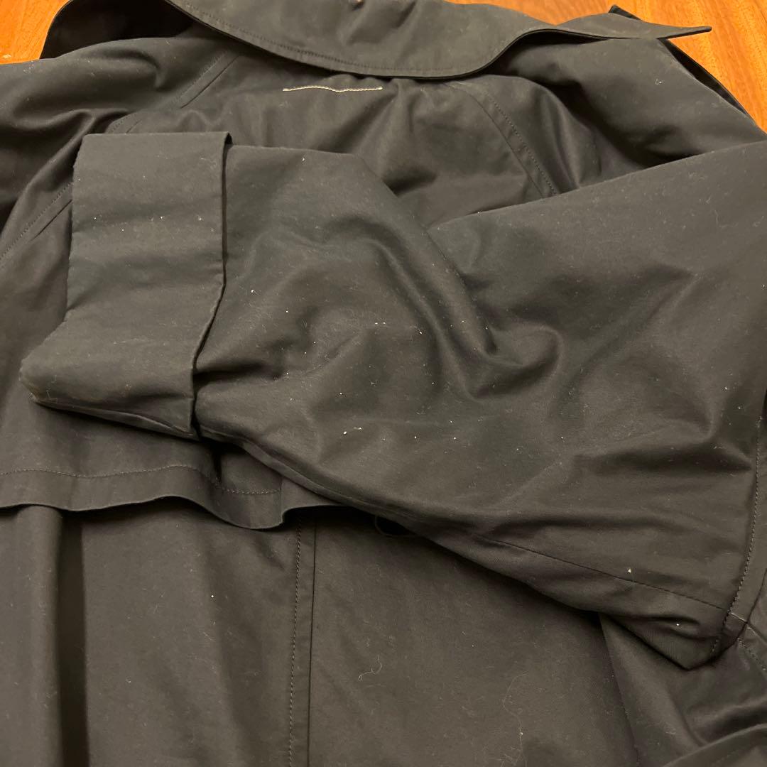 MM6 ネイビー トレンチコート ロングコート