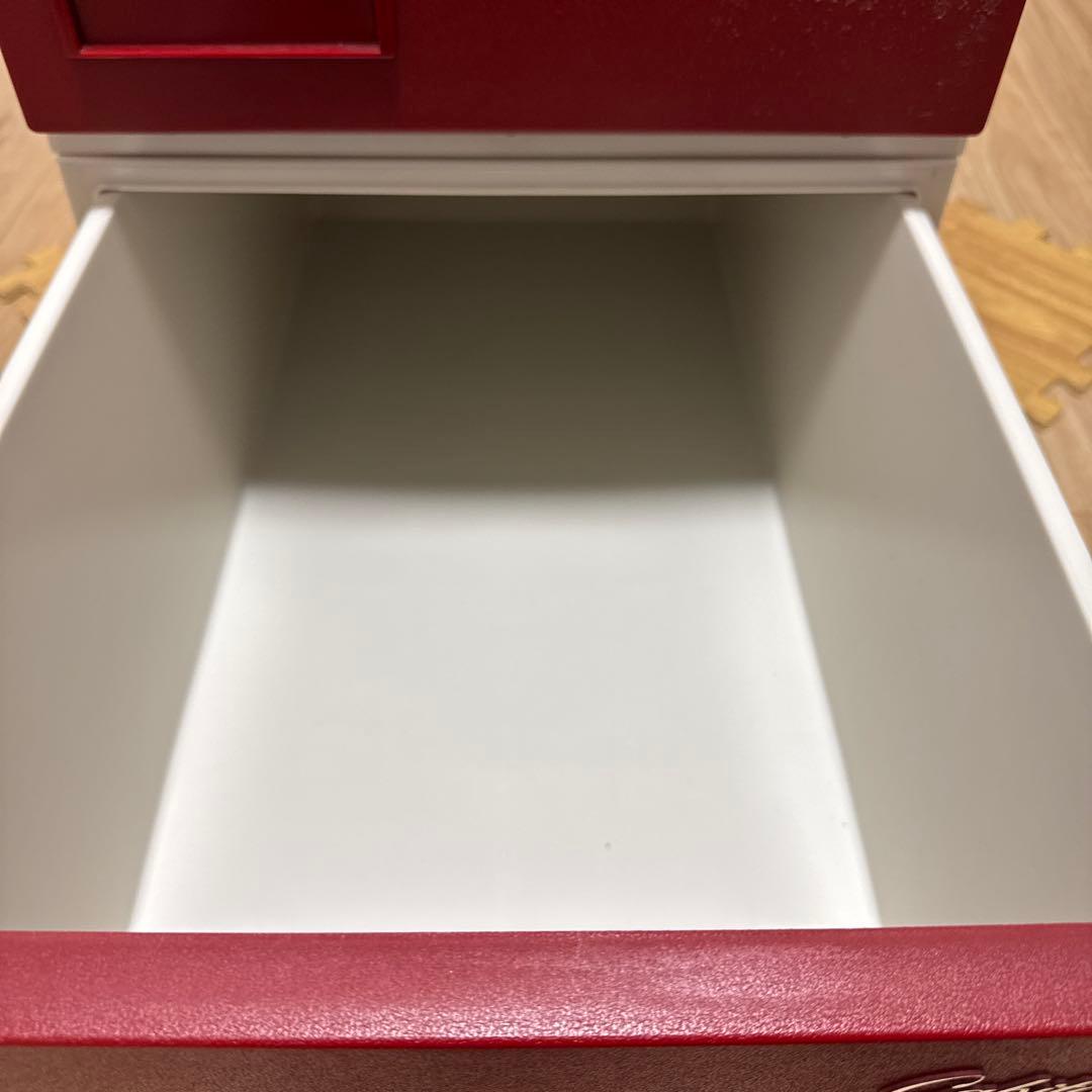 キャビテナー　CABITAINER 収納ボックス 赤