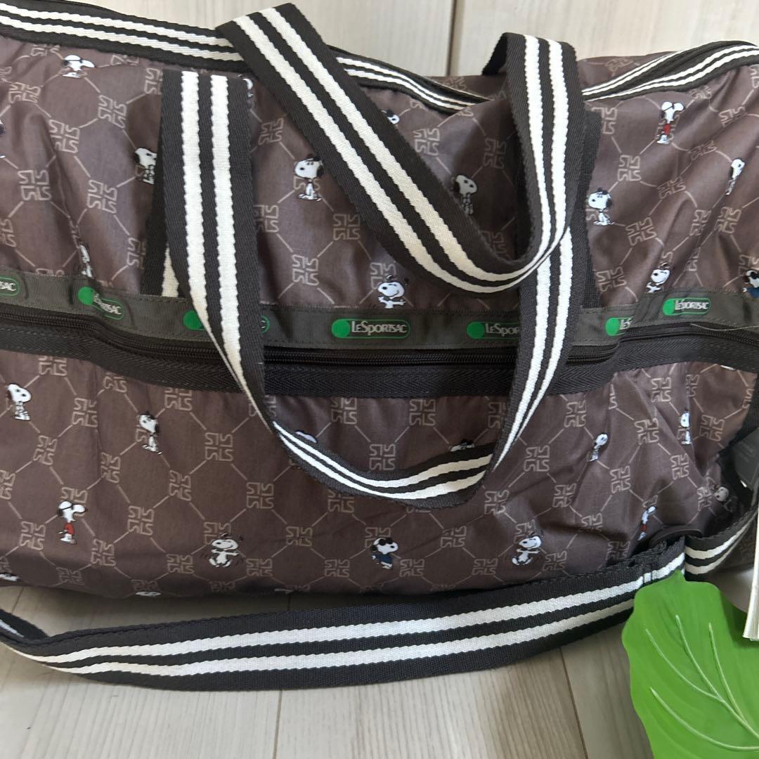 S*♡様 レスポートサック　スヌーピーレモノグラム　ボストンバッグ　ラージウィー