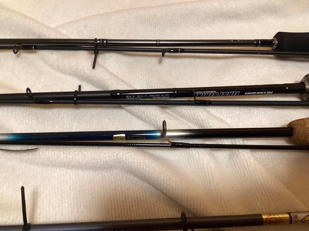 ルアー ロッド 7本 ダイワ シマノ ダイコー SZM他