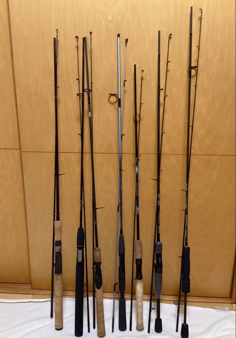 ルアー ロッド 7本 ダイワ シマノ ダイコー SZM他