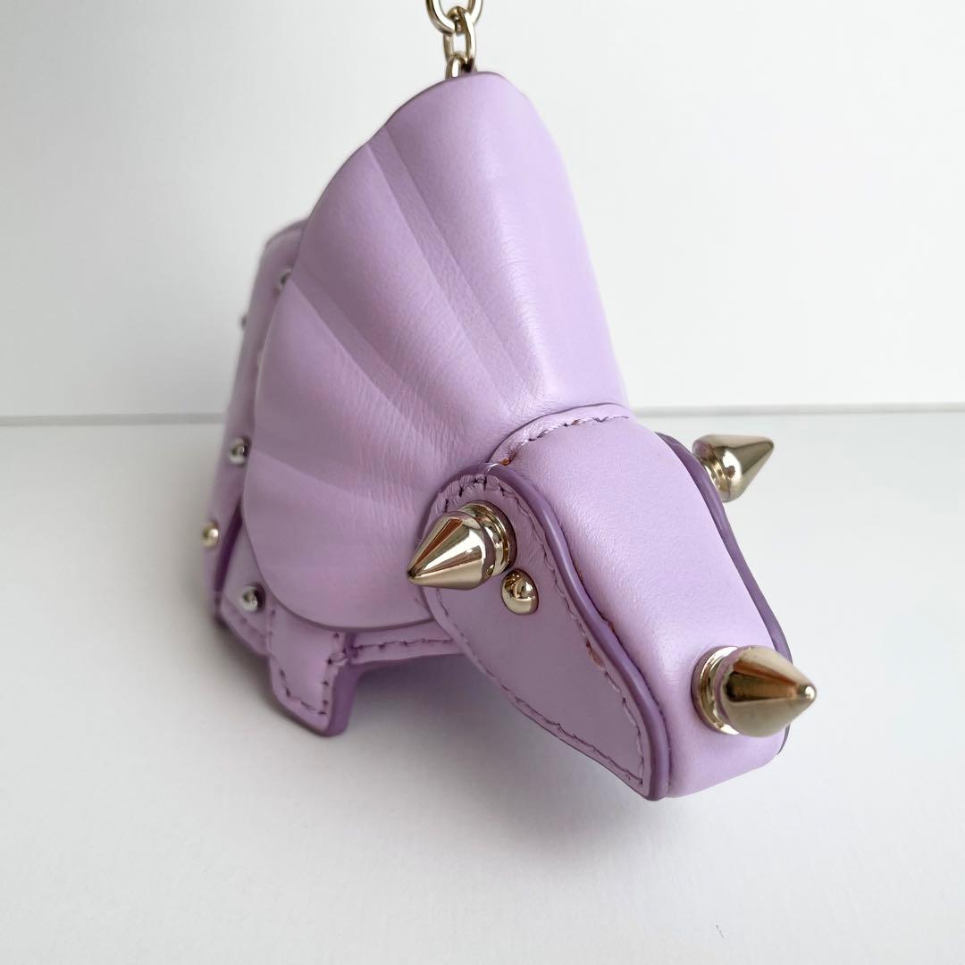 ケイトスペード バッグチャーム トリケラトプス 恐竜 キーホルダー 新品保管