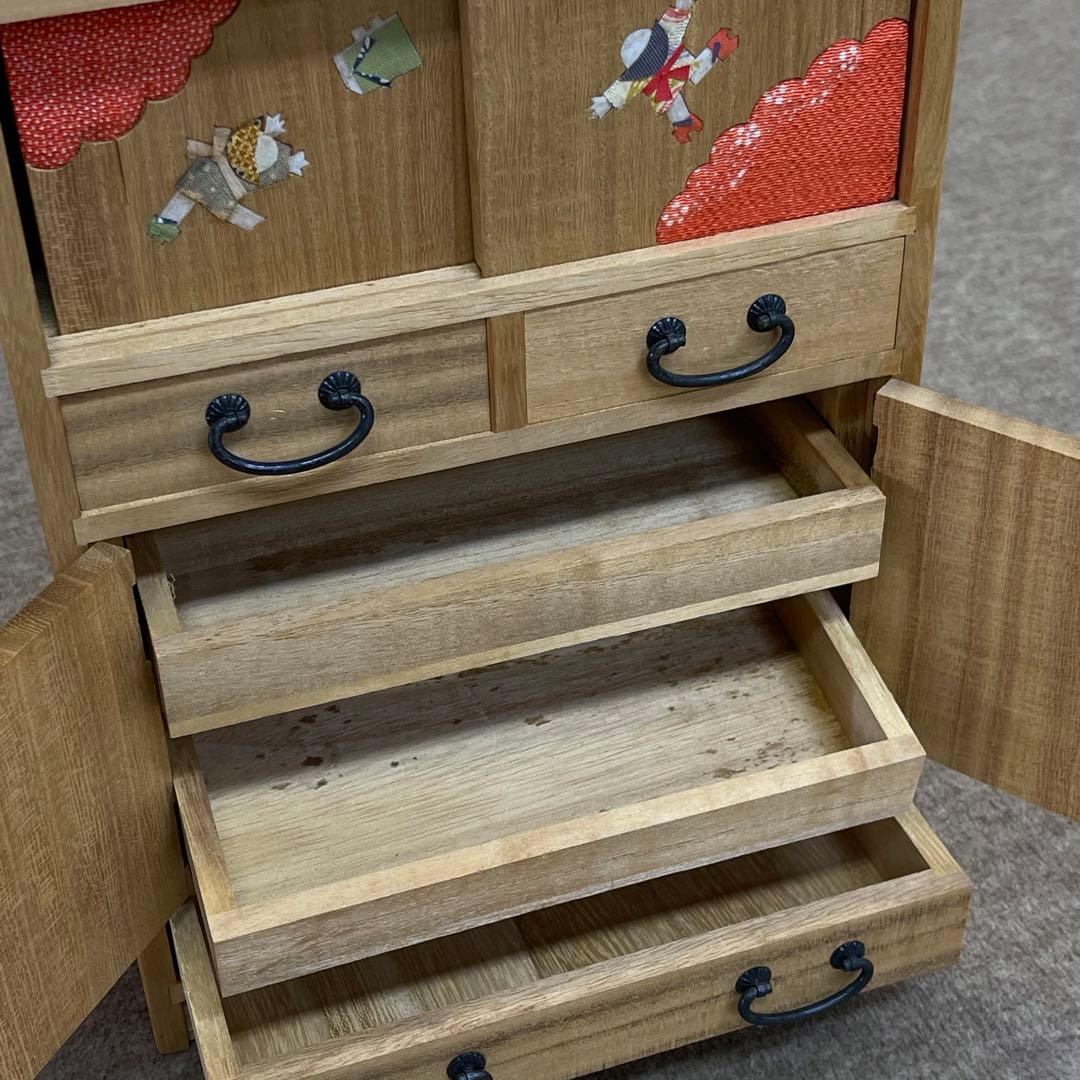 超貴重　超レア　昭和　レトロ　京都　和装霧箪笥　ミニチュア家具 人形