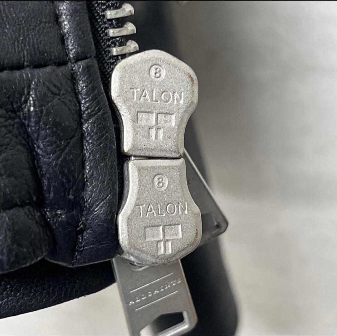 オールセインツ　ALL SAINTS 羊革　レザーシングルライダースジャケット