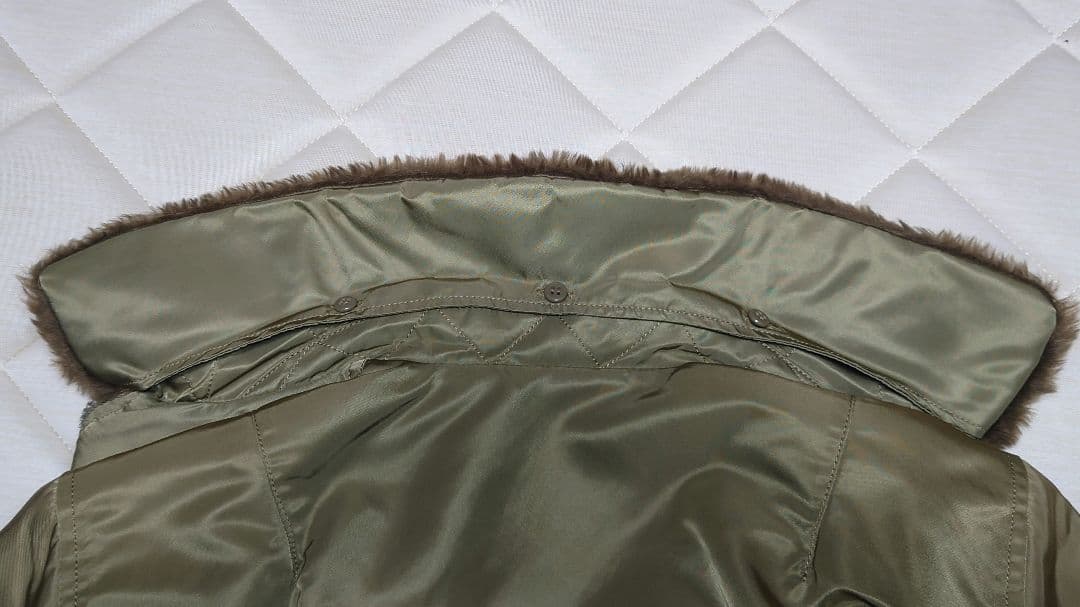 ALPHA INDUSTRIES B-15襟ボア フライトジャケット Lサイズ