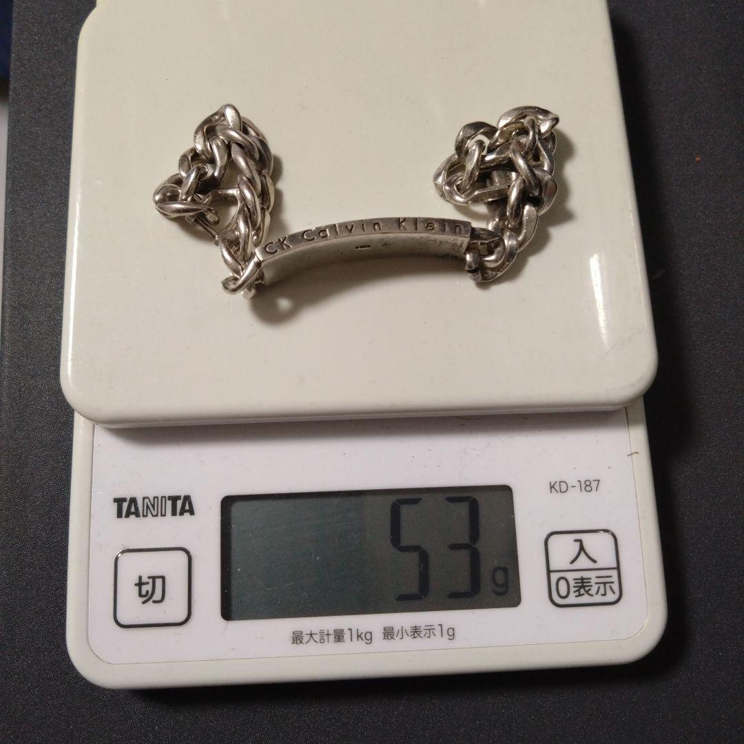  　プレートチェーン　925Sブレスレット