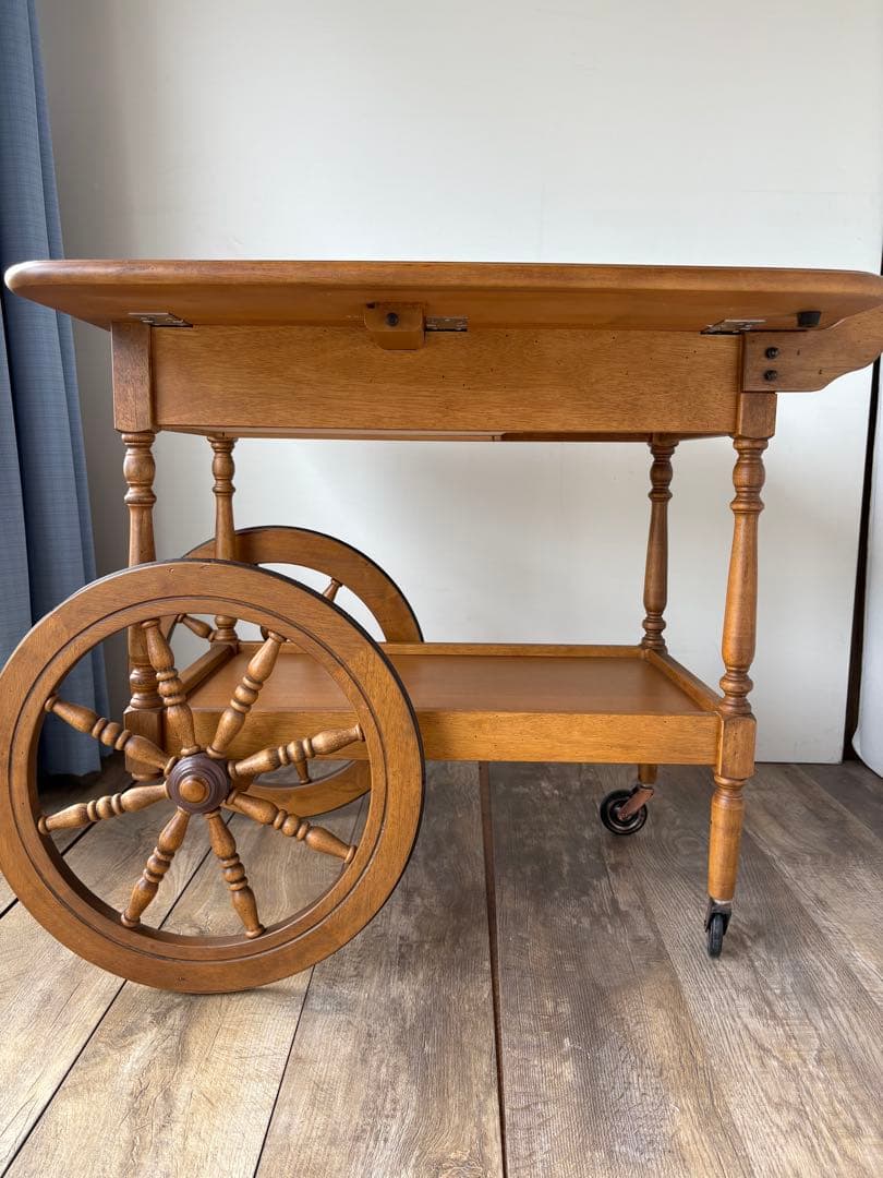 カリモク　バタフライ　ワゴン　トロリーワゴン　ヴィンテージ