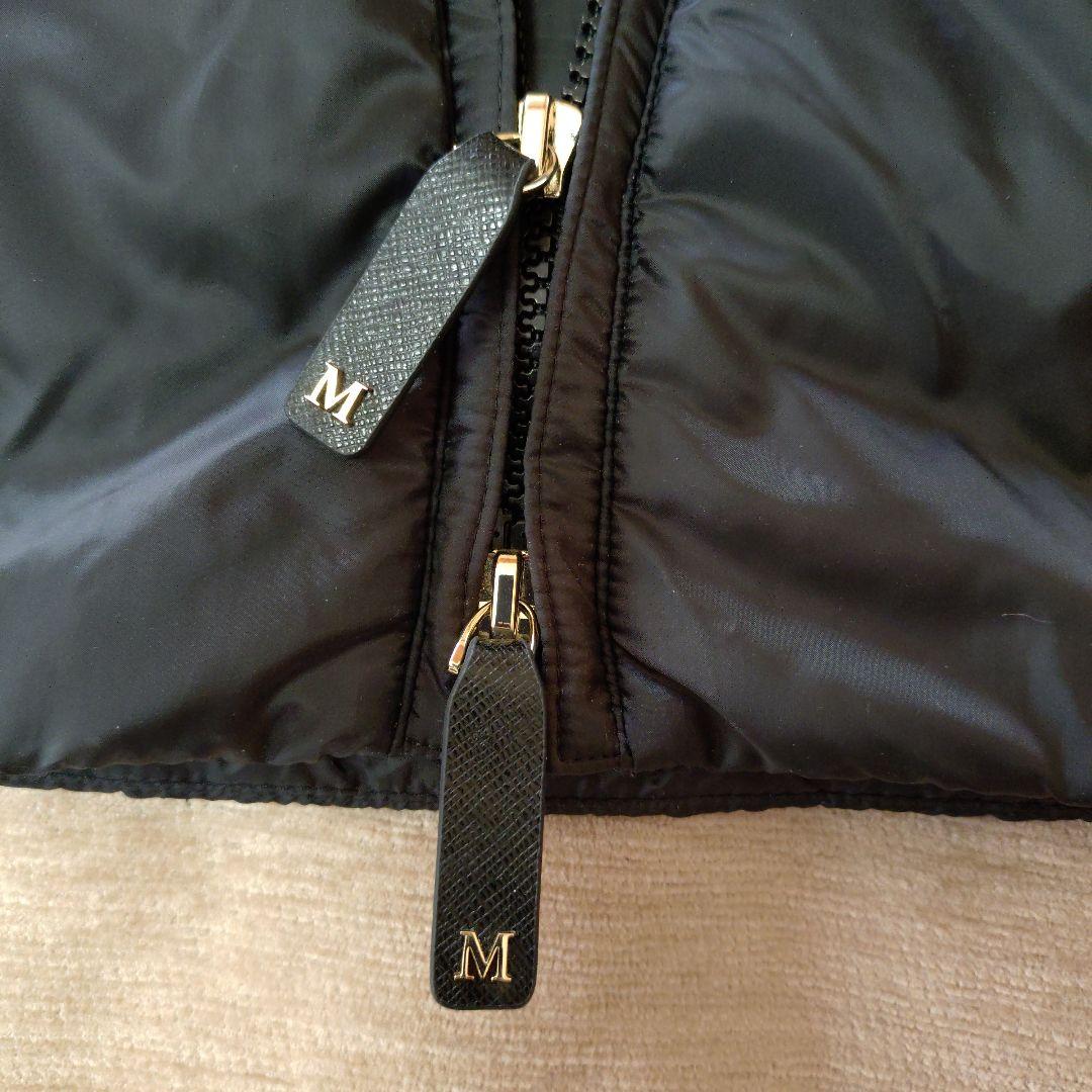 マックスマーラ The Cube ダウンベスト 、ジレ　ロング ブラック M