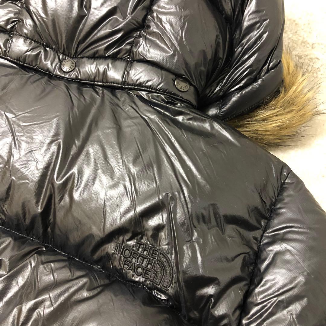 THE NORTH FACE ノースフェイス メトロダウンコート 黒 フード L