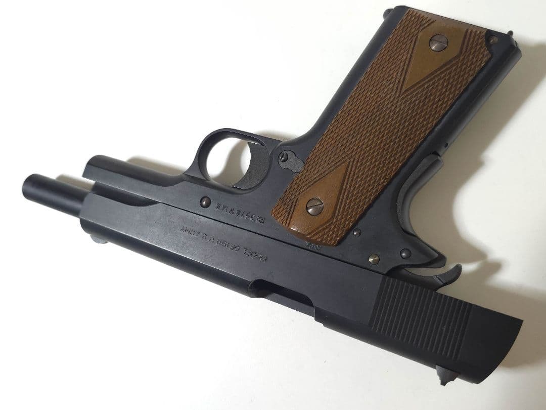 WA M1911 U.S.ARMY カーボンブラックHW ガバメント A1