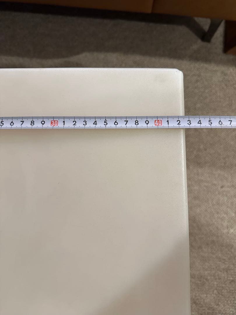 コンランショップ SLIDE 購入した照明 立方体型フロアスタンド白色約43cm