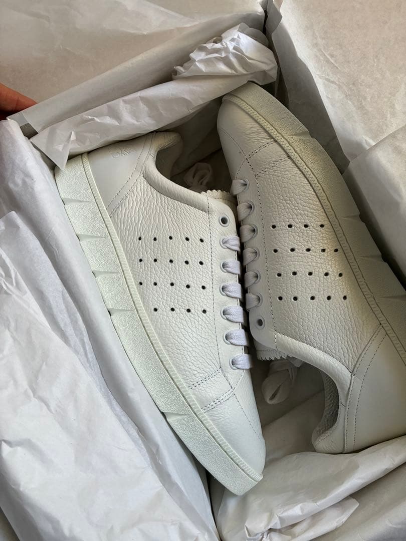 値下げ不可　 LOEWE ホワイトレザー スニーカー 42