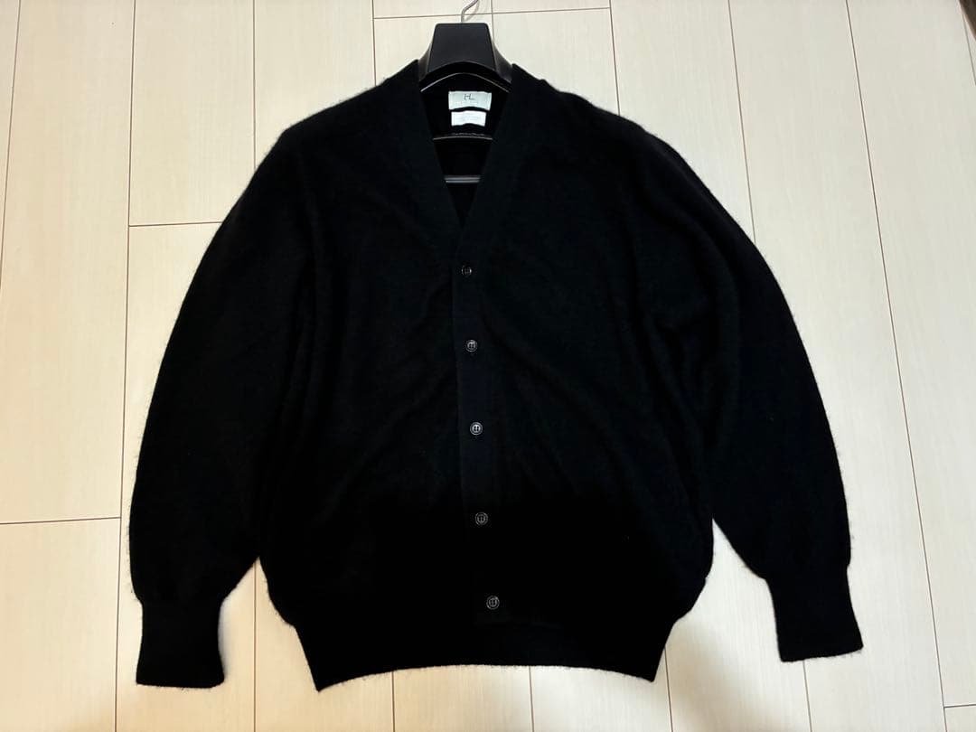 HERILL 100%カシミヤ ブラックカーディガン