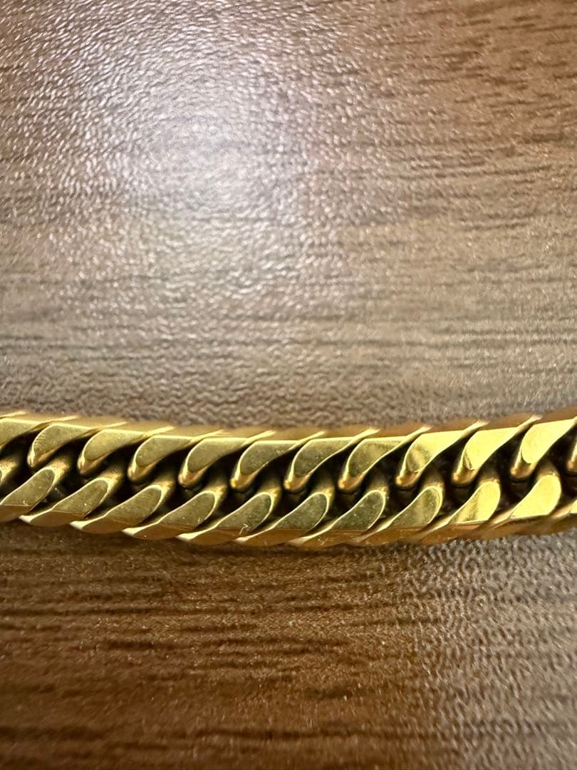 純チタンe-housekiya 喜平6面ダブルネックレス 50cm 6.5mm