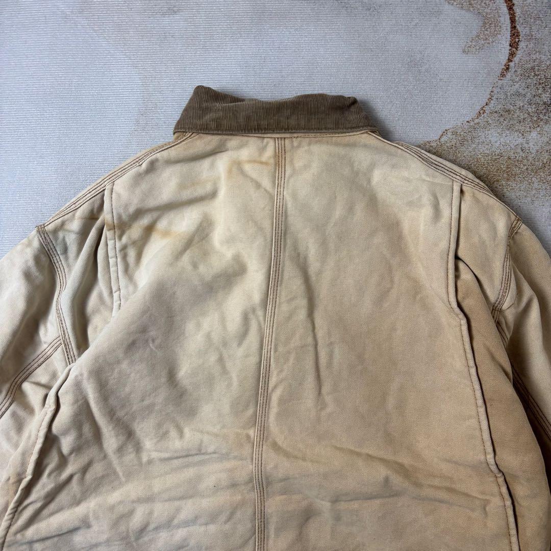 【古着】USA製90sCarharttチョアコートワークジャケット星タグ