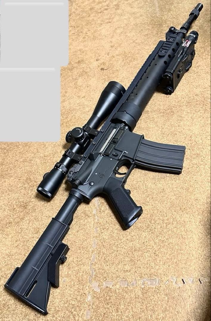 東京マルイ 電動ガン SPR Mk12 ModO仕様　ジャンク品