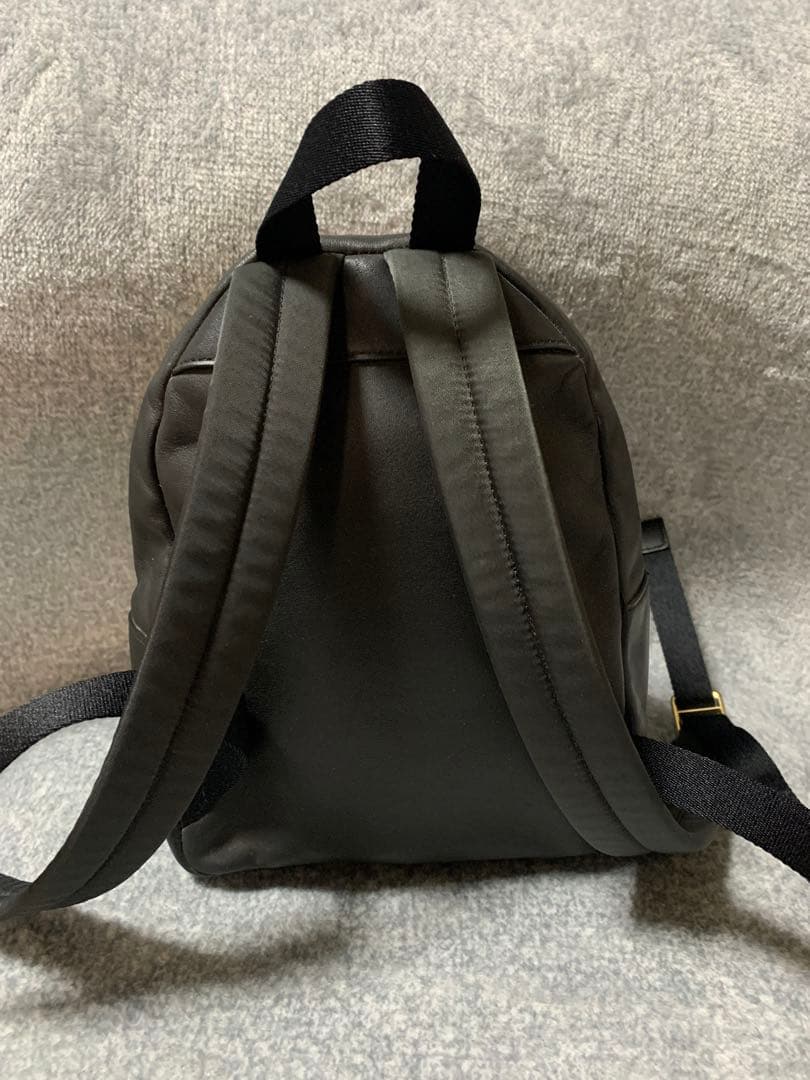 美品 希少カラー COACH シグネチャー ミニチャーリー バックパック